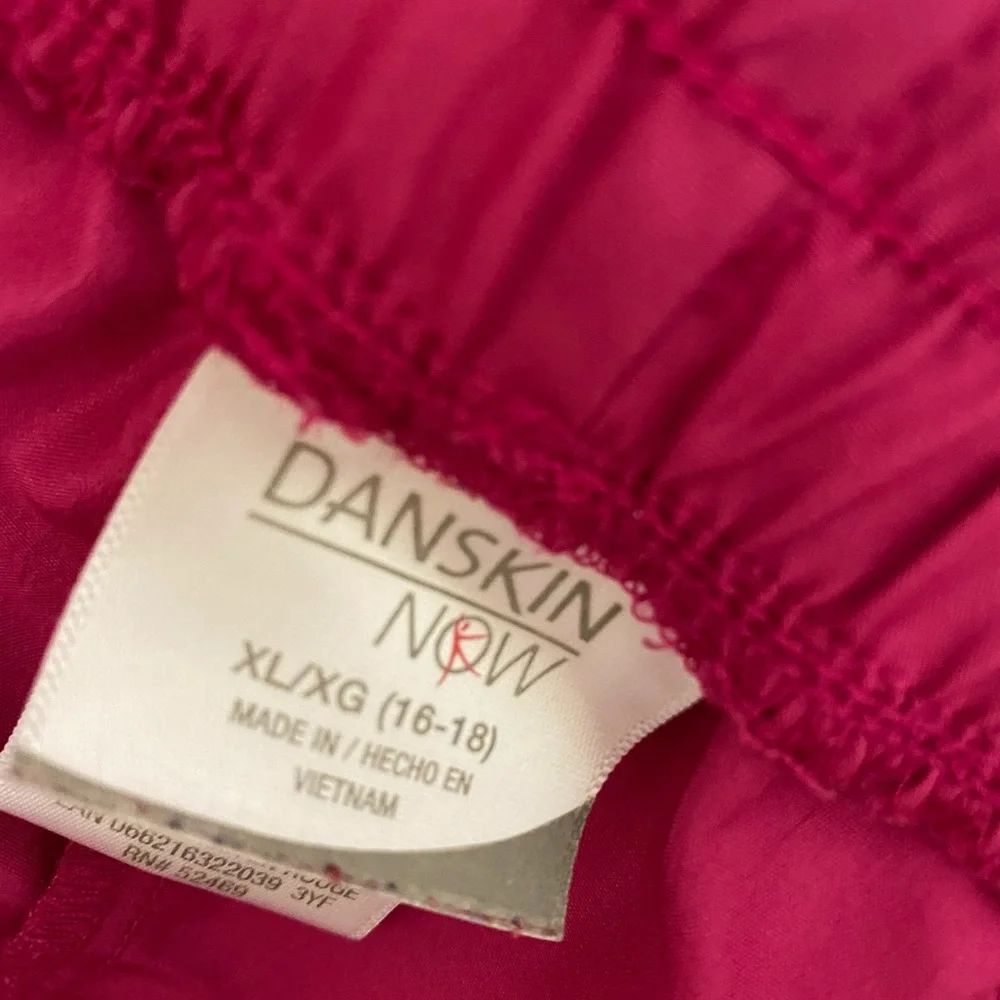 Danskin Athletic Track Shorts Pink Running Shorts